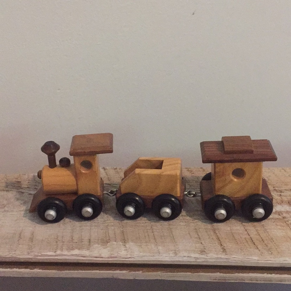Wooden train